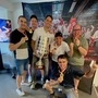Die Bulls-Trommlerriege mit Kapitän Nemo Krstic