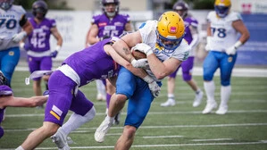Die Giants um Fabian Pliessnig waren von den Vikings heuer noch nicht zu halten