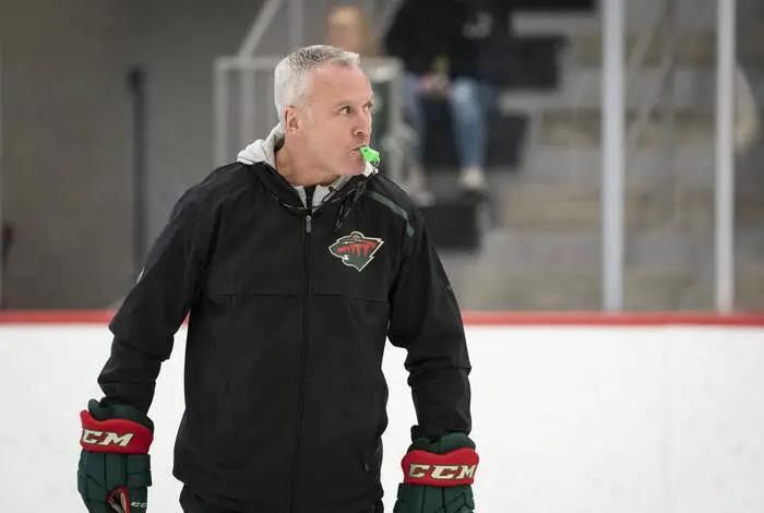 Minnesota Wild-Headcoach Dean Evason