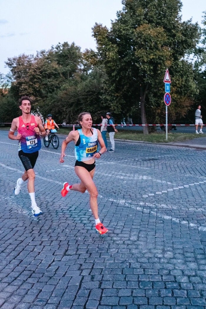 Carina Reicht lief in Prag zum Rekord