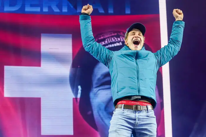 Der Superstar bei der Ski-WM in Courchevel und Meribel: Marco Odermatt räumte gleich zweimal Gold ab