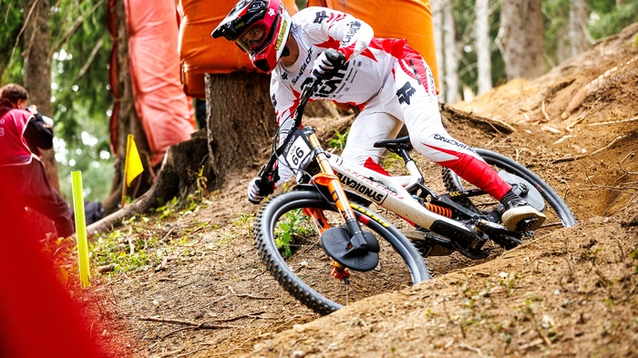 Andreas Kolb in Les Gets