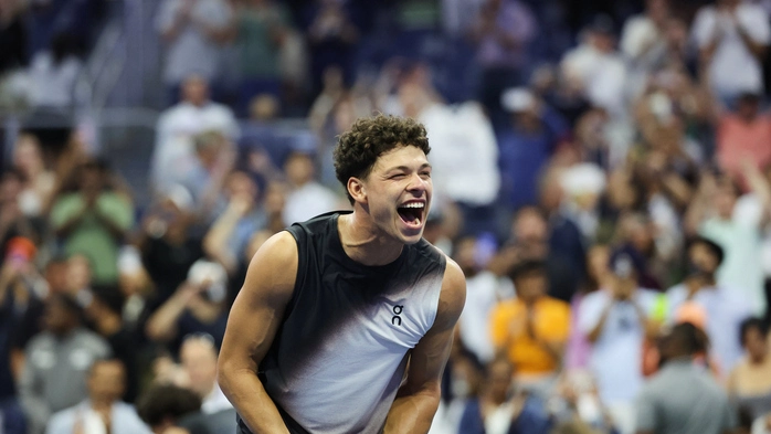 Ben Shelton steht nach einem Kraftakt im Halbfinale der US Open