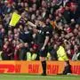 Manchester United, ManU v Leicester City - Premier League - Old Trafford The linesman holds up an offside flag following Manchester United s Marcus Rashford not pictured scoring their side s second goal of the game during the Premier League match at Old Trafford Stadium, Manchester. Picture date: Sunday February 19, 2023. EDITORIAL USE ONLY No use with unauthorised audio, video, data, fixture lists, club/league logos or live services. Online in-match use limited to 120 images, no video emulation. No use in betting, games or single club/league/player publications. PUBLICATIONxNOTxINxUKxIRL Copyright: xNickxPottsx 71052511