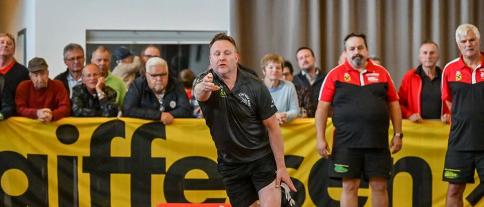 Mario Braunstein beim Duell mit Leitersdorf