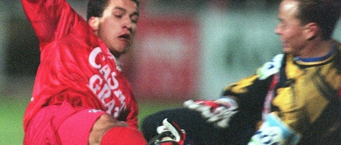 Roland Goriupp stieß mit Herbert Wieger zusammen