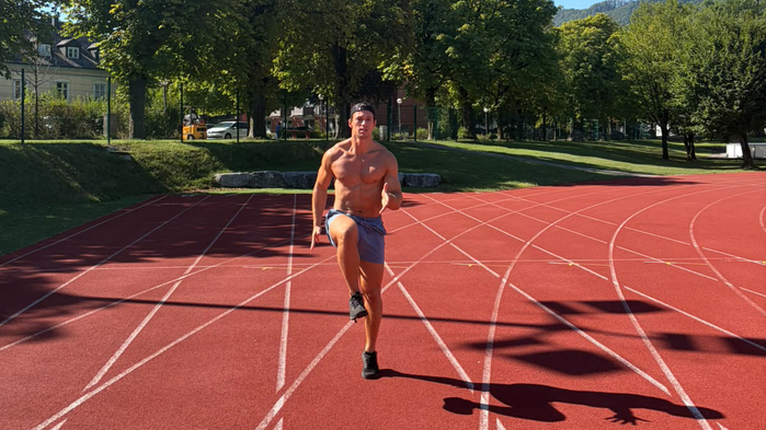 Jakob Mandlbauer trainiert in Rif 