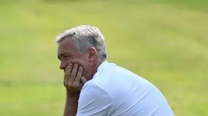 Fussball  ,2024-09-01, UL West, Lurnfeld blau - Tahl Assling schwarz
im Bild: Lurnfeld TR Arno Krall 
Credit Photo by:Hermann Sobe 