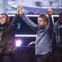 Liam (links) und Noel Gallagher von Oasis landeten im Jahr 1995 mit „Wonderwall“ einen Welt-Hit