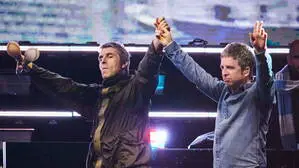 Liam (links) und Noel Gallagher von Oasis landeten im Jahr 1995 mit „Wonderwall“ einen Welt-Hit