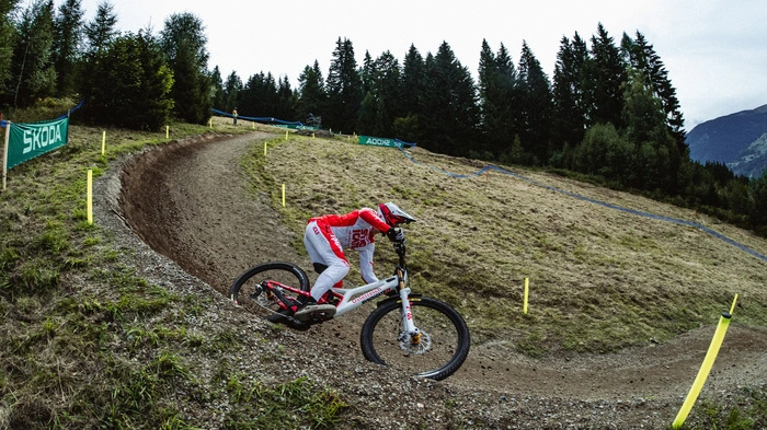 Andreas Kolb auf der „Black Snake“ in Val di Sole 