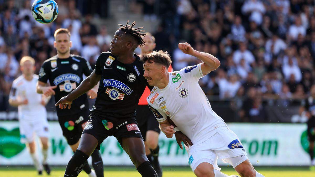 Christopher Wernitznig und die Austria Klagenfurt sind im Heimspiel gegen Meister Sturm Graz klarer Außenseiter