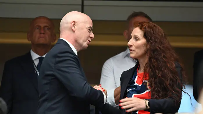 Geht es nach Sepp Blatter, soll Lise Klaveness Gianni Infantino nachfolgen