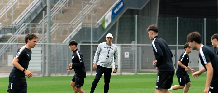Grubor steht mit der Austria wieder auf dem Trainingsplatz