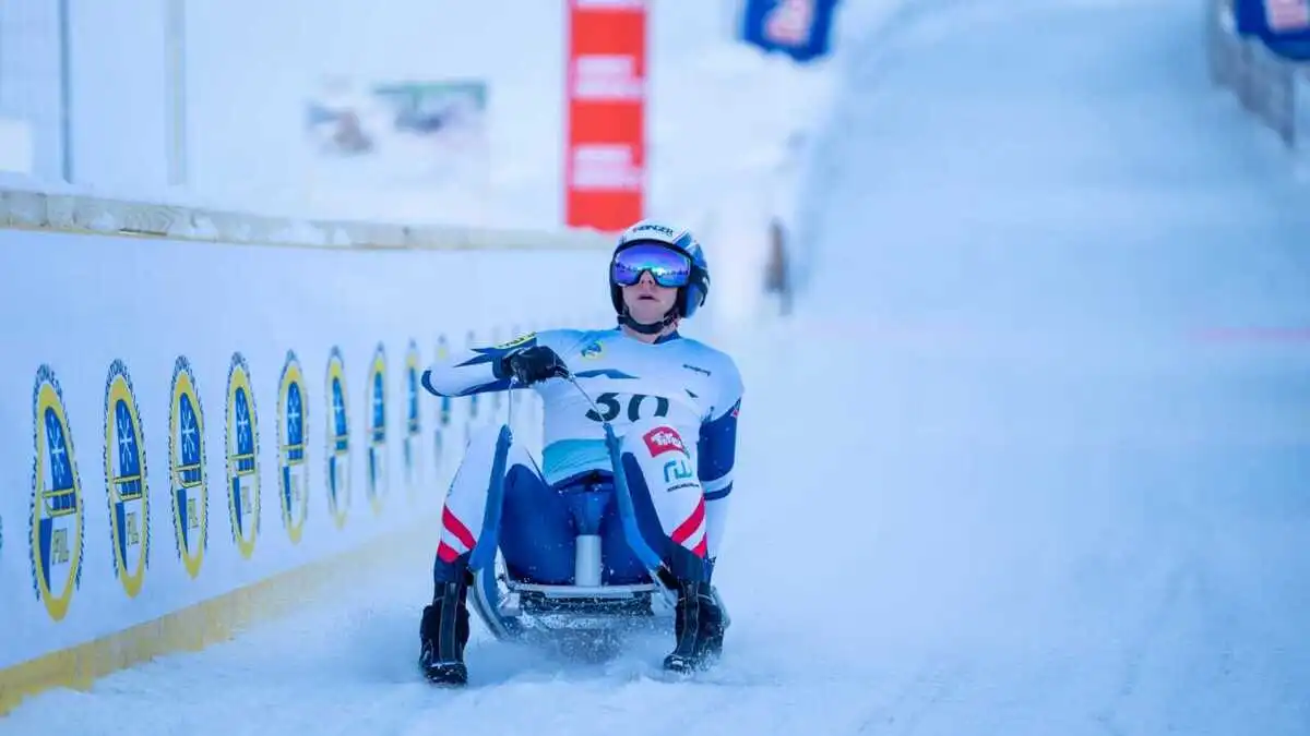 Michael Scheikl fuhr im Kühtai auf Platz zwei 