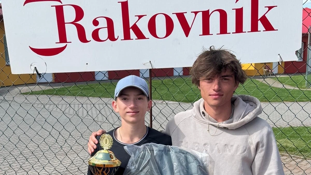 Moritz Freitag mit seinem Bruder und Coach Filip