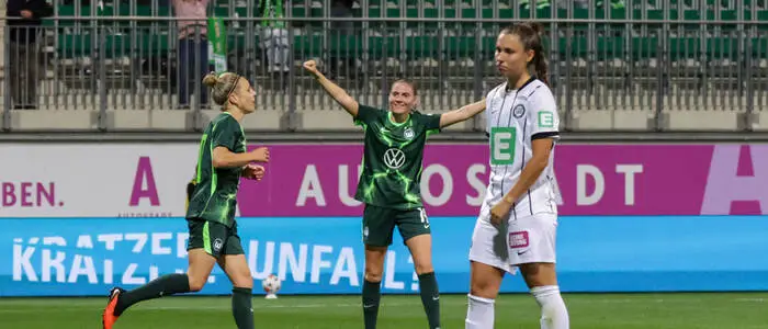 Wolfsburg jubelte, während Sturm die Köpfe hängen ließ