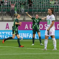 Wolfsburg jubelte, während Sturm die Köpfe hängen ließ