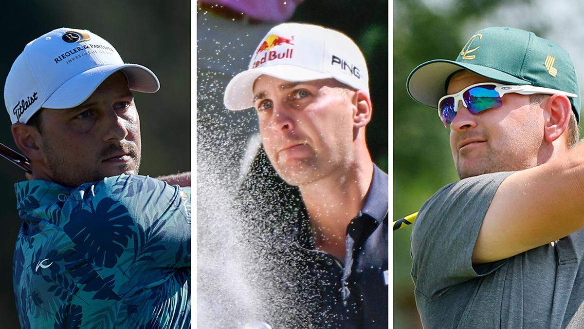 Gibt es für sie kommendes Jahr ein Heimturnier? Lukas Nemecz kämpft aktuell um die Tour-Karte, Matthias Schwab und Bernd Wiesberger wären in Salzburg wohl fix dabei 