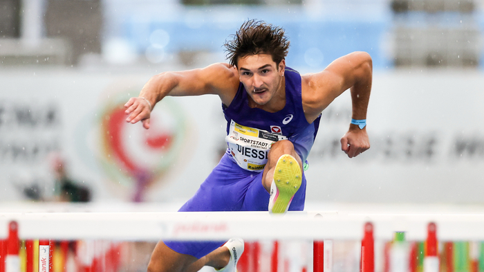 Enzo Diessl mag vor allem die zweite Rennhälfte im Sprint über die Hindernisse 