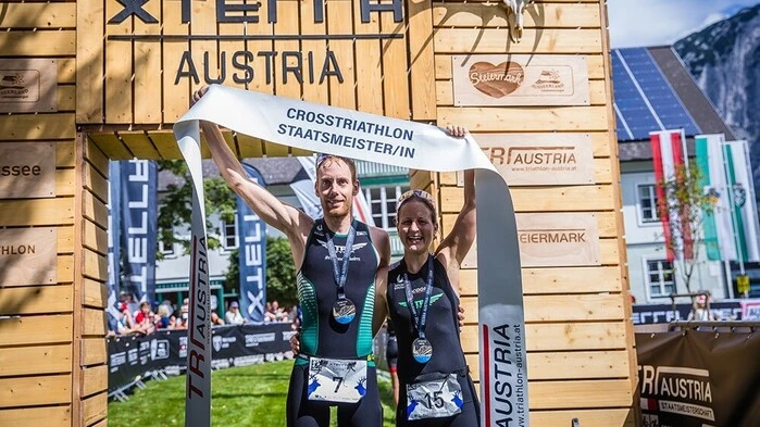 Jacqueline „Lini“ Jauk und ihr Vereinskollege Marcel Spandl holten Gold  