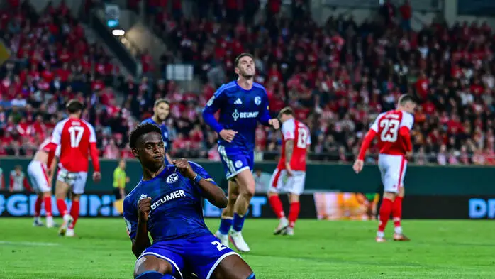 Im DFB-Pokal erzielte Junior Adamu sein erstes Pflichtspiel-Tor für Schalke