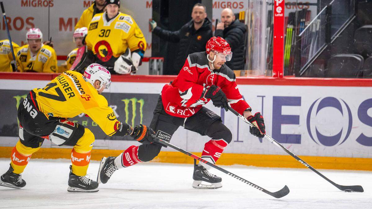 Michi Raffl (rechts) ist endlich wieder zurück