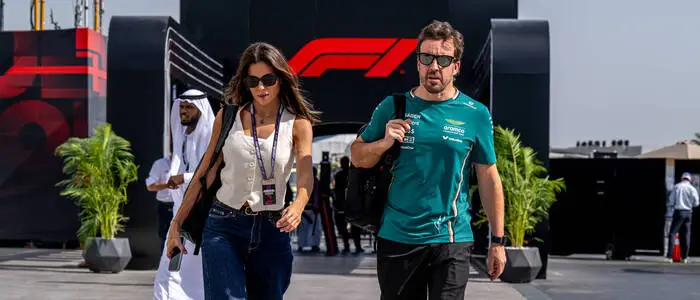 Melissa Jimenez mit Fernando Alonso
