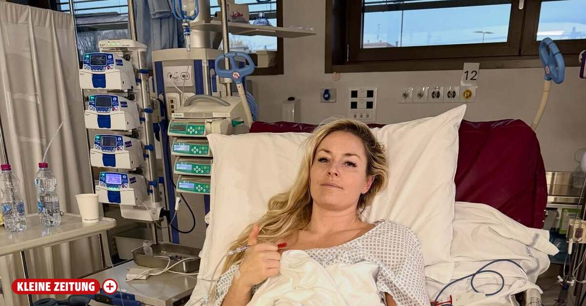“Pain is hard to bear”: Lindsey Vonn shows pictures of the injury