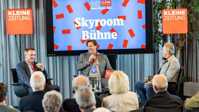 Matthias Dielacher, Kleine-Sportchef Michael Schuen und Christian Jauk