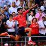 Novak Djokovic | Novak Djokovic jubelte über den Sieg bei den heurigen French Open