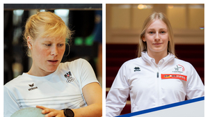 Triathletin Julia Hauser und Turnerin Charlize Mörz