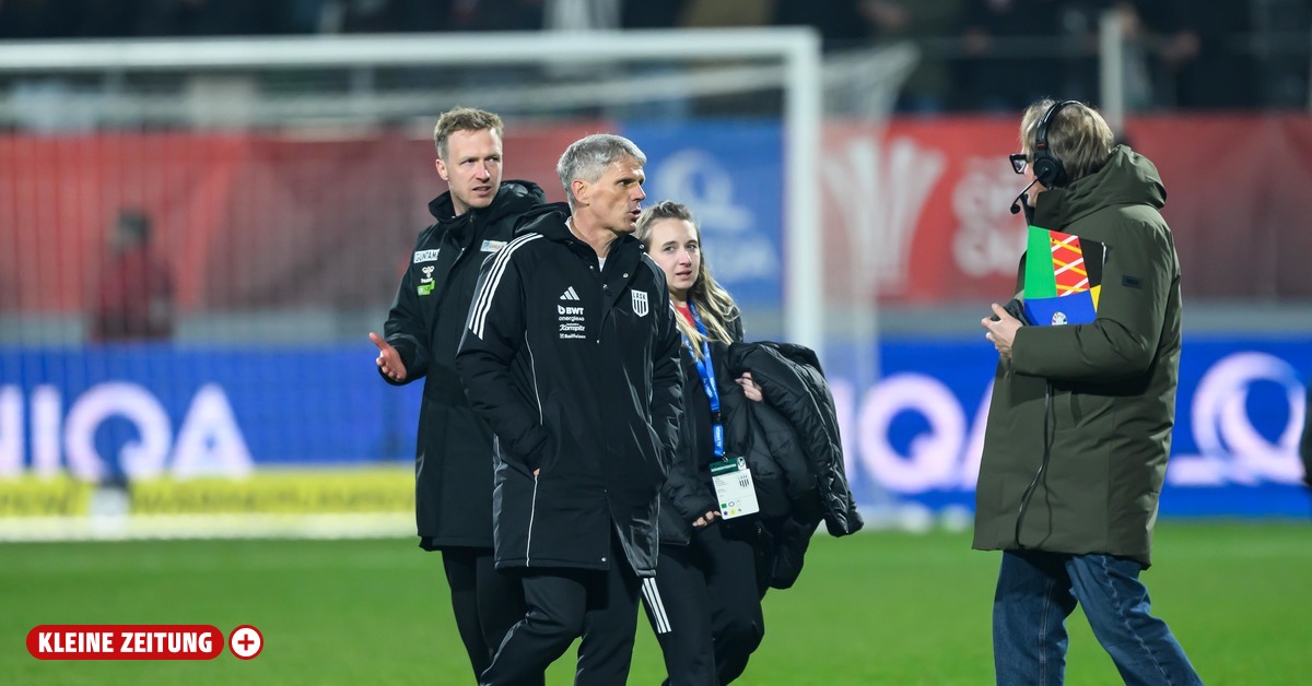 Kühbauer refused to shake Senft’s hand: “There’s no turning back now”