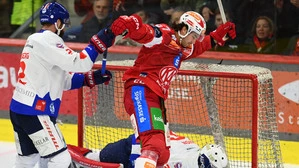 Nolan Moyle erzielte gegen Innsbruck seinen ersten Treffer für den KAC