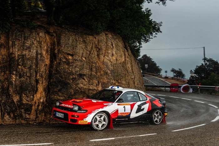 Jari-Matti Latvala  im Toyota Celica ST185 