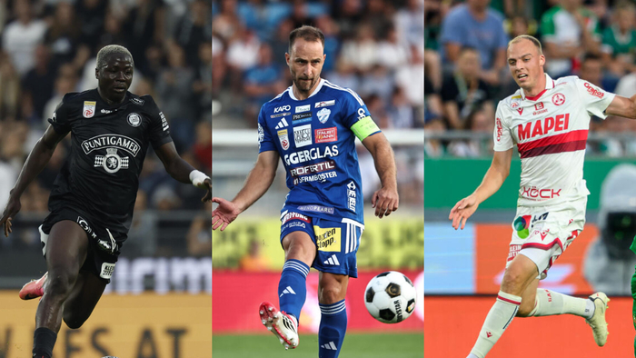 Oumar Diakite, Tobias Kainz, Alexander Hofleitner (von links)