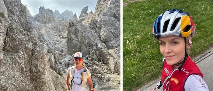 Anna Gandler absolviert eine intensive Sommervorbereitung
