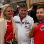 Waltraud und Dietmar Riegler drücken der ÖFB-Auswahl die Daumen