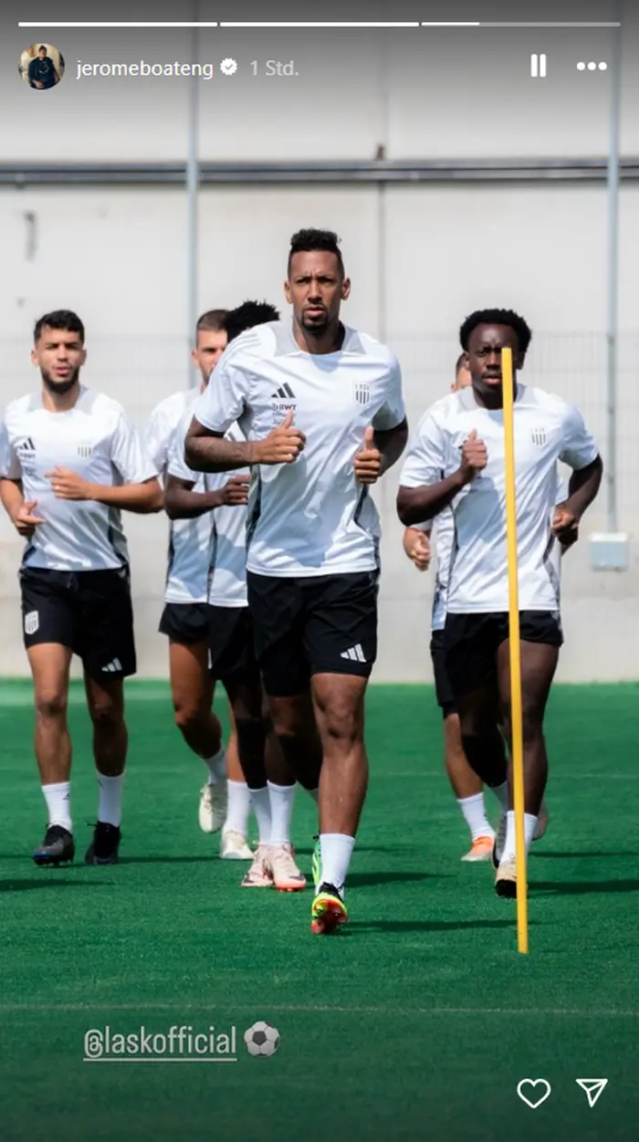 Jerome Boateng trainiert bereits mit dem LASK