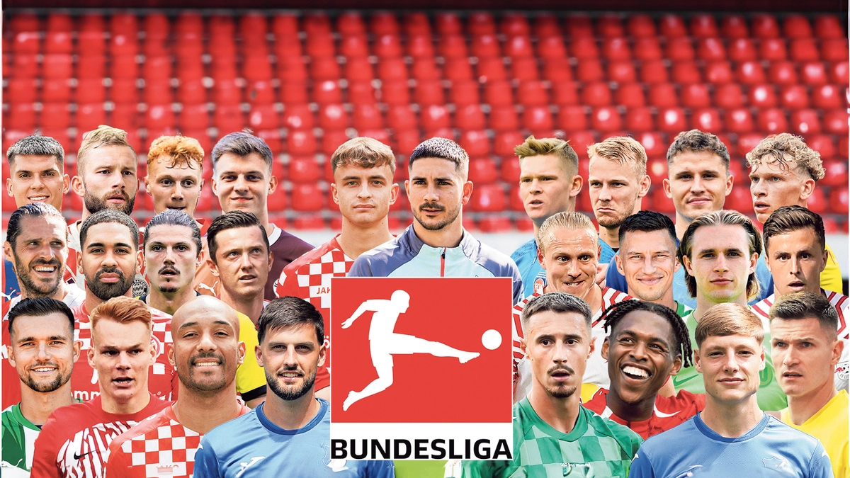 Österreichs Legionäre in der Deutschen Bundesliga (von links nach rechts bzw. oben nach unten): Mathias Honsak, Konrad Laimer, Nicolas Seiwald, David Nemeth,  Nikolas Veratschnig, Romano Schmid, Paul Tschernuth, Marco Grüll, Benedikt Pichler, Leopold Querfeld, Christopher Trimmel, Philipp Mwene, Marcel Sabitzer, Michael Gregoritsch, Xaver Schlager, Stefan Lainer, Patrick Wimmer, Christoph Baumgartner, Kevin Stöger, Philipp Lienhart, Karim Onisiwo, Florian Grillitsch, Marco Friedl, Junior Adamu, Alexander Prass, Pavao Pervan 