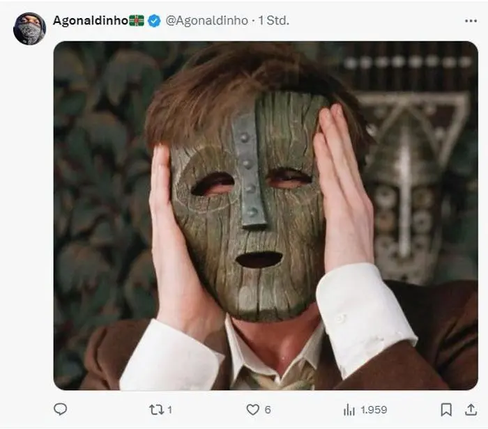 Wie Jim Carrey im Film „Die Maske“?