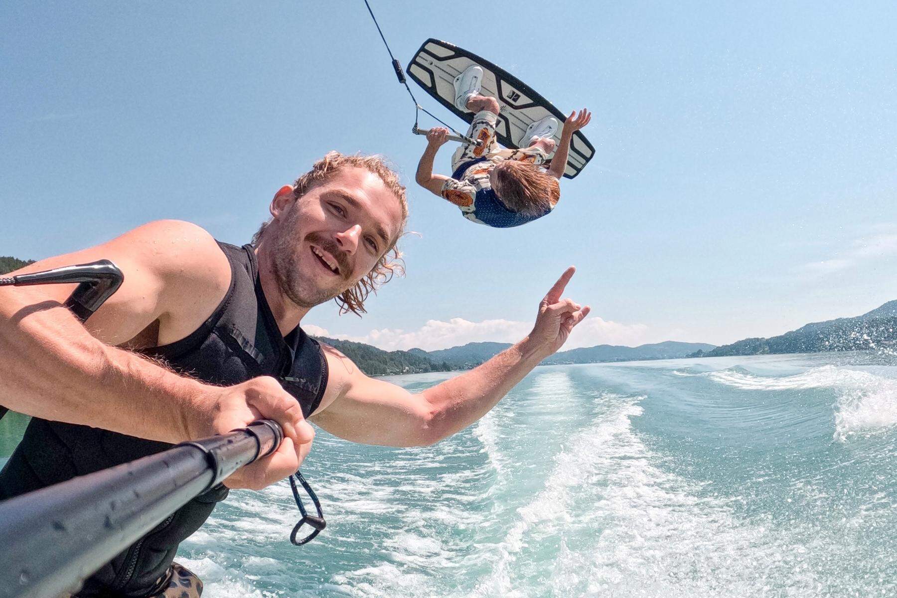 Wakeboard-Tourstart: „Mister Leo“ Nico Juritsch: „Wakeboarden auf der Donau hasse ich wie die Pest“ 