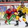 Goalie Sebastian Dahm feierte gegen Pustertal ein Shut-out