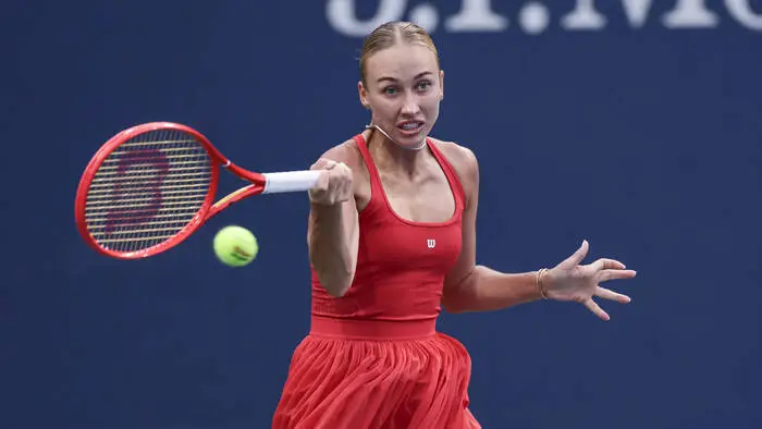 Anastasia Potapova besiegte Leolia Jeanjean