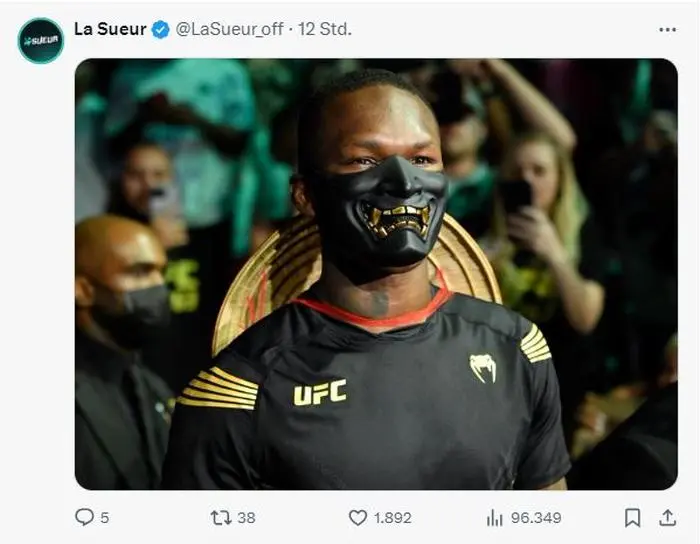 Wie ein Kämpfer der UFC?