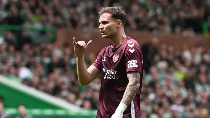 Michael Steinwender wurde mit den Hearts schottischer Vizemeister