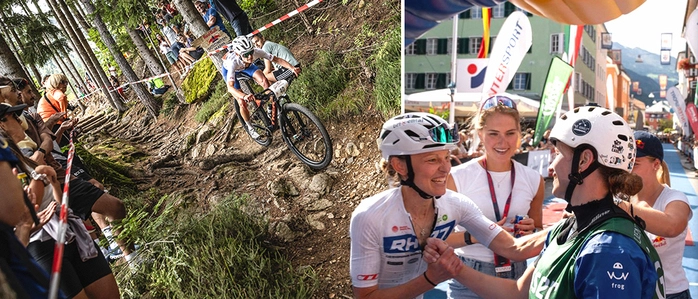 Mountainbikerin Lisi Osl und das „Red-Bull-Team“ der Damen sind bereit für das Abenteuer Dolomitenmann in Lienz