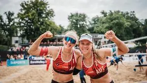 Dorina und Ronja Klinger stehen im EM-Achtelfinale