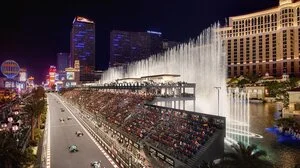 Formel 1 und der Springbrunnen des Bellagio