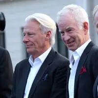 Björn Borg (links) und John McEnroe 
